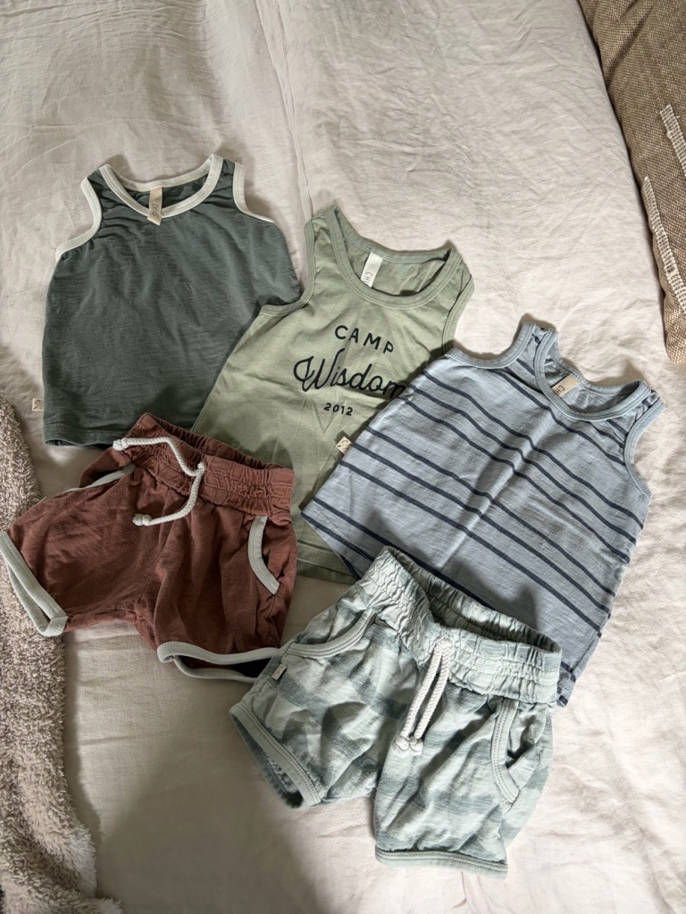 Childhoods Clothing-Boys Tank and Shorts Mix-Max